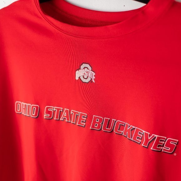Ohio State Buckeyes TCX Micro-Fiber Shirt Size XL - Picture 3 of 5